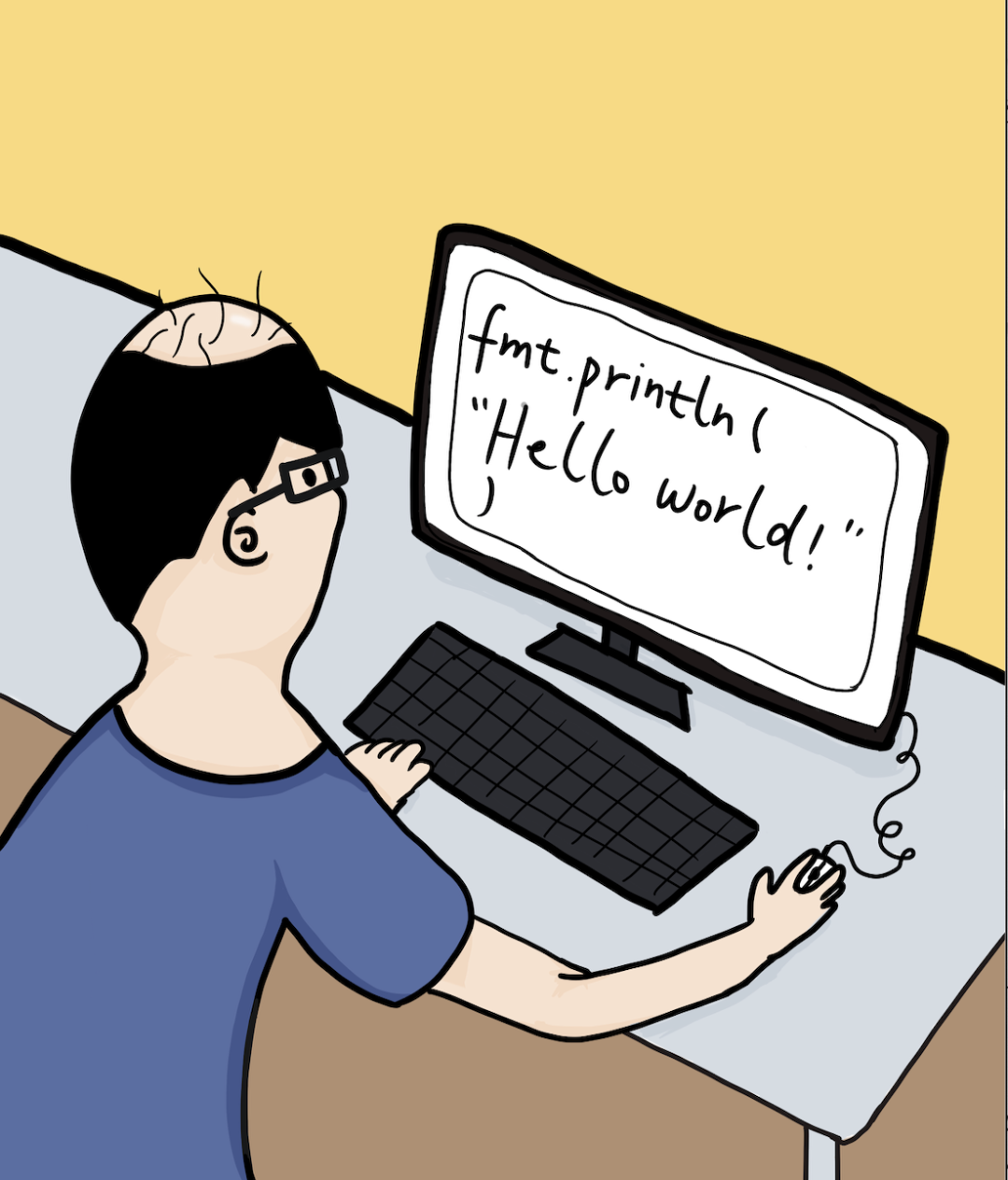 程序员鄙视链|动漫|短篇/四格漫画|事件视界 - 原创作品 - 站酷 (ZCOOL)