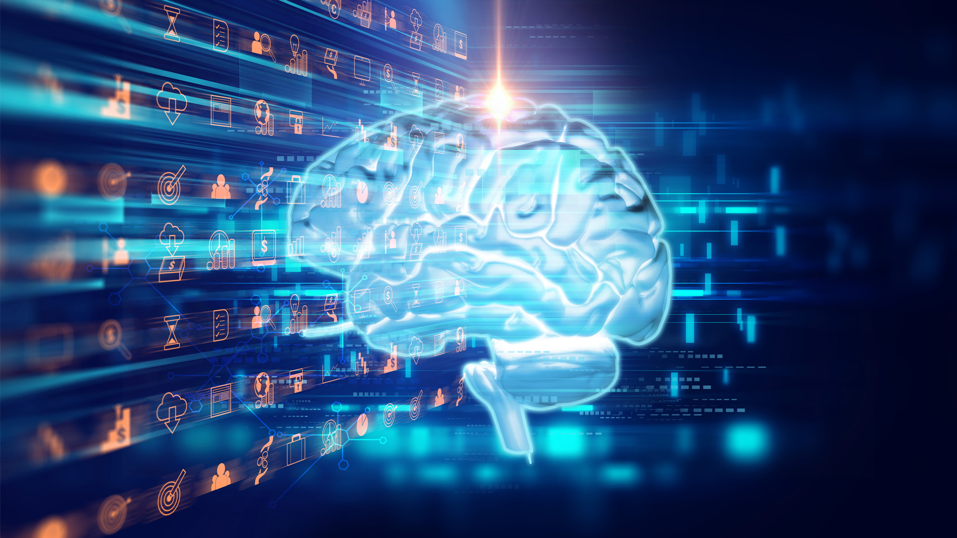 Мозг искусственного интеллекта. Искусственный интеллект. Искусственный интеллект мозг. Мозг компьютера. Изображение искусственного интеллекта.