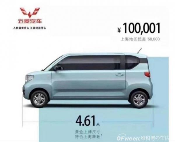 10万以下或车长4 6米以内电动汽车上海不送绿牌 让穷人就别买车 Ofweek新能源汽车网