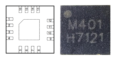 低功耗、高精度温度传感器芯片M401