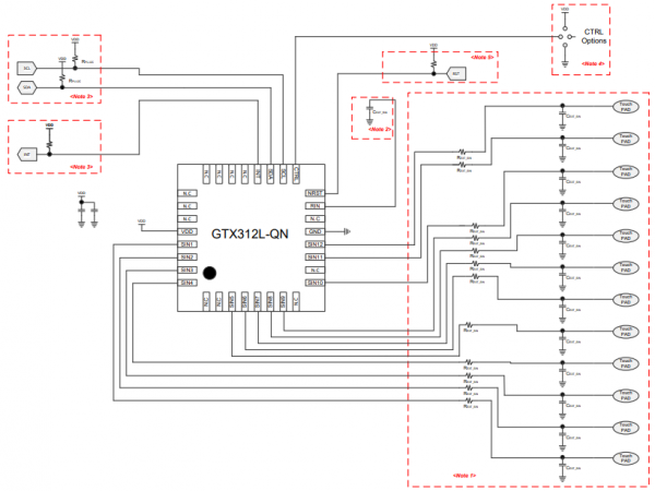 GTX312L比TSM12更具优势的智能门锁触摸芯片方案(图1)