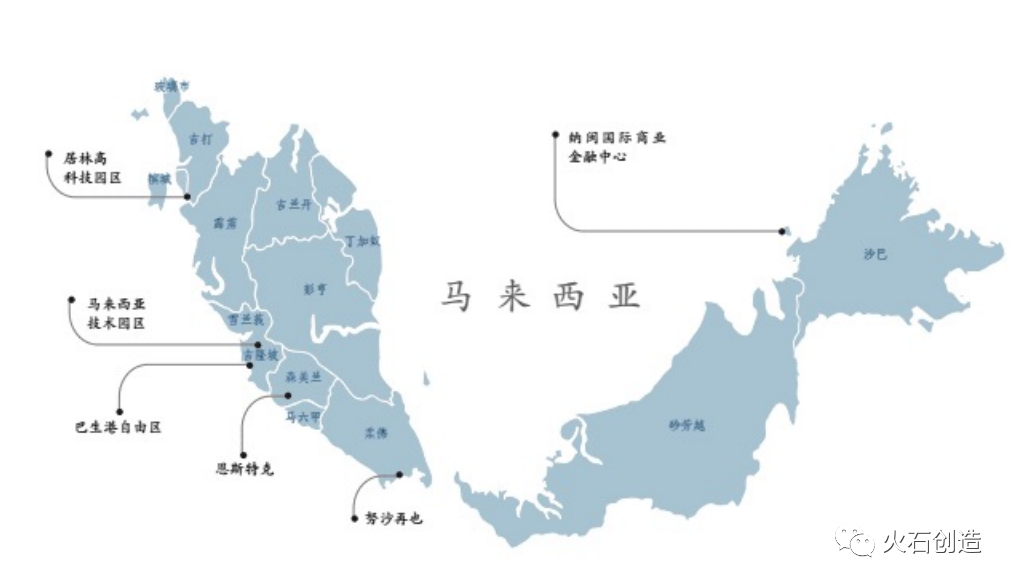 马拉西亚地图图片